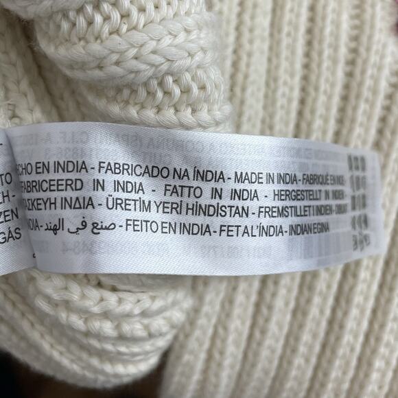 Zara Size M Sequin Turtleneck Sweater Limited Edition Embellished Embroidered - Picture 10 of 10